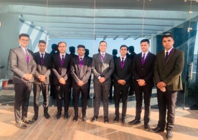 Hope Institute students engaged in learning and training for a bright future in the hospitality industry.